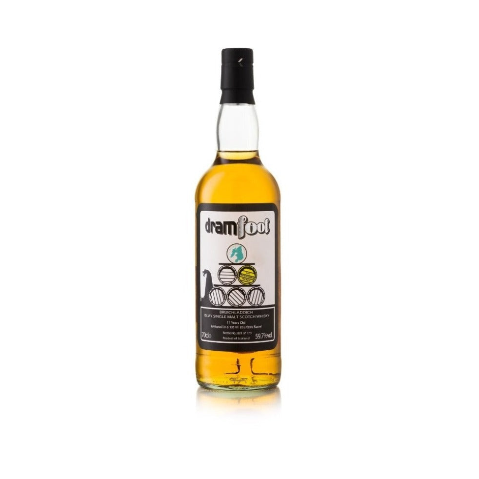 Dramfool Bruichladdich 2010 11 years old Bourbon - Whiskylander