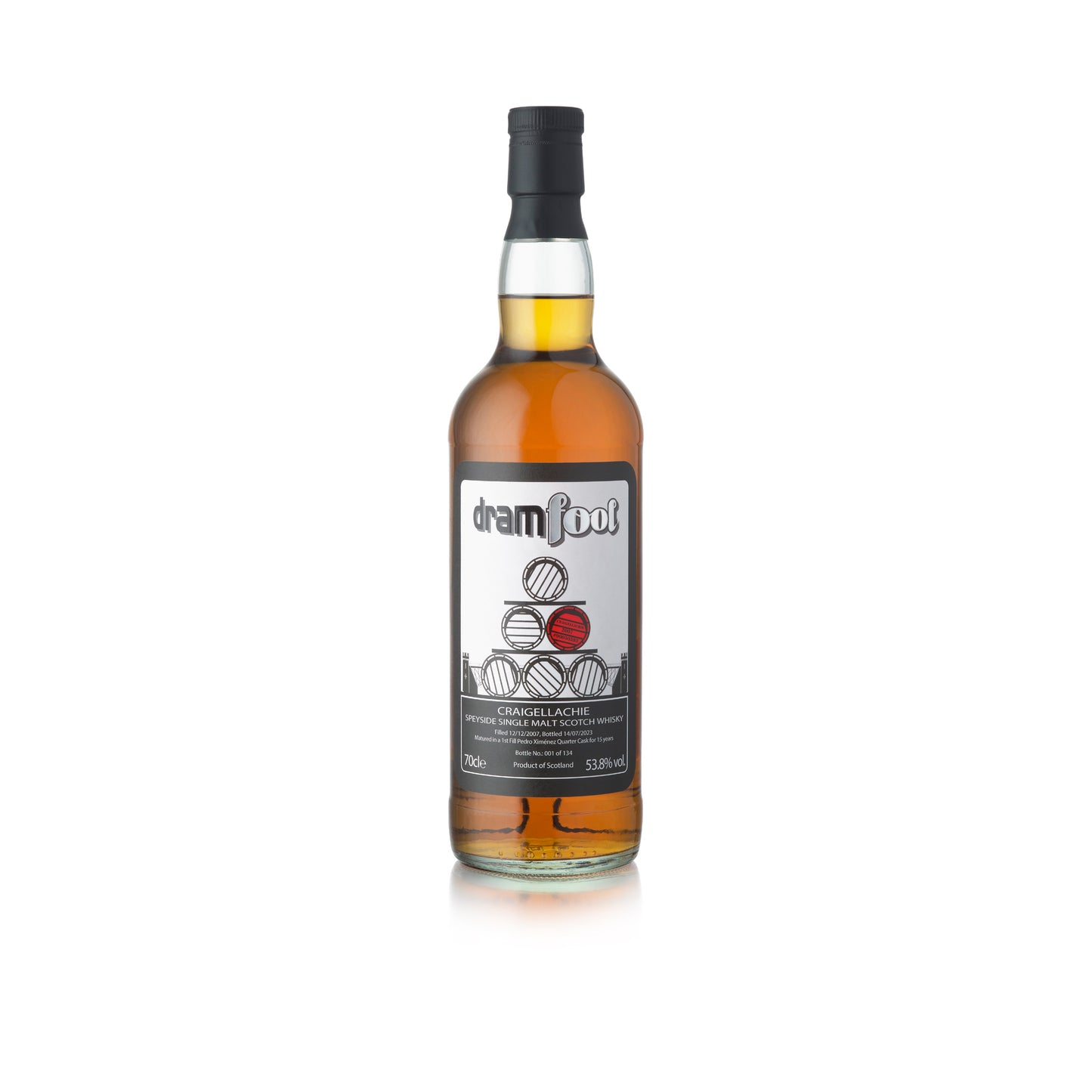 Dramfool Craigellachie 2007 15 years PX - Whiskylander