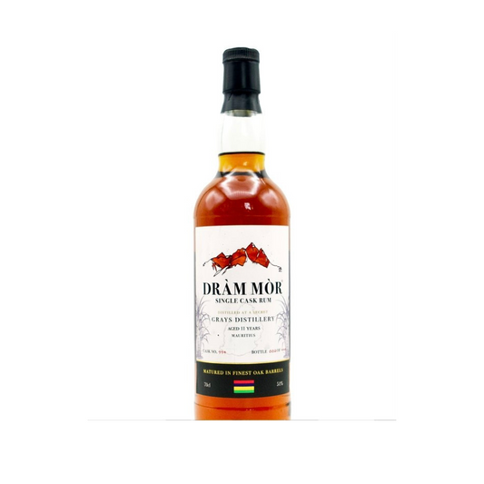 Dràm Mòr Gays 2010 11 year old Single Cask Rum - Whiskylander