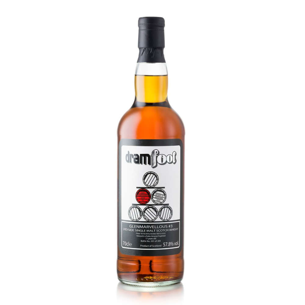 Whisky Dramfool Glenmarvellous #3 11 years old Pedro Ximénez Barrique - Whiskylander