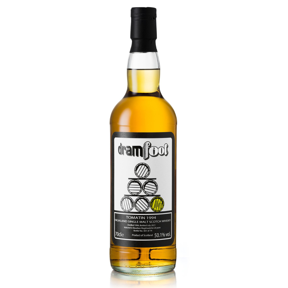 Dramfool Tomatin 26 years old Tomatin 1994 cask #11210 - Whiskylander