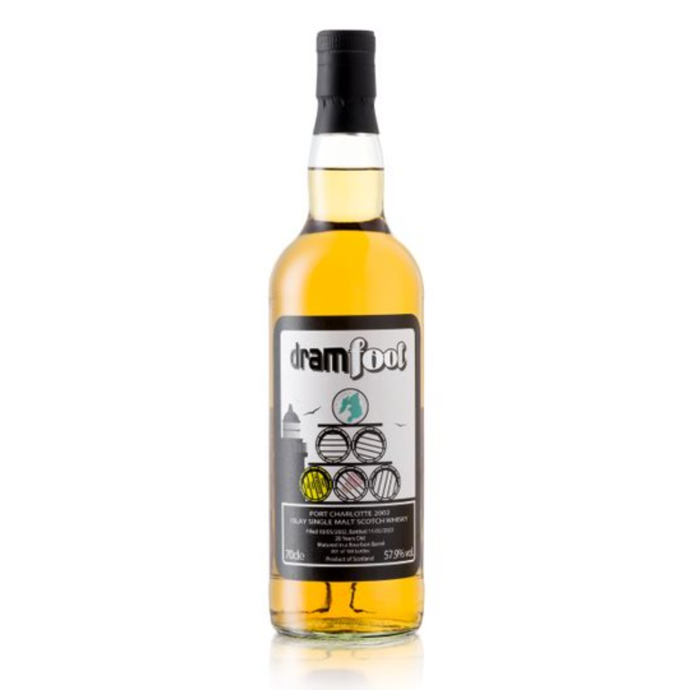 Dramfool Port Charlotte 20 years old Bourbon Barrel - Islay Festival 2022 - Whiskylander