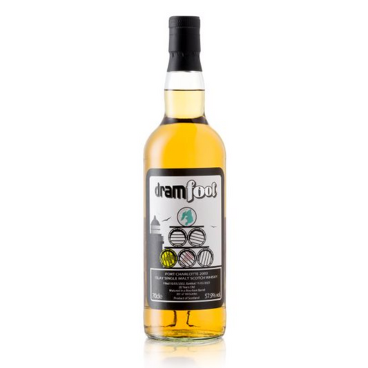 Dramfool Port Charlotte 20 years old Bourbon Barrel - Islay Festival 2022 - Whiskylander