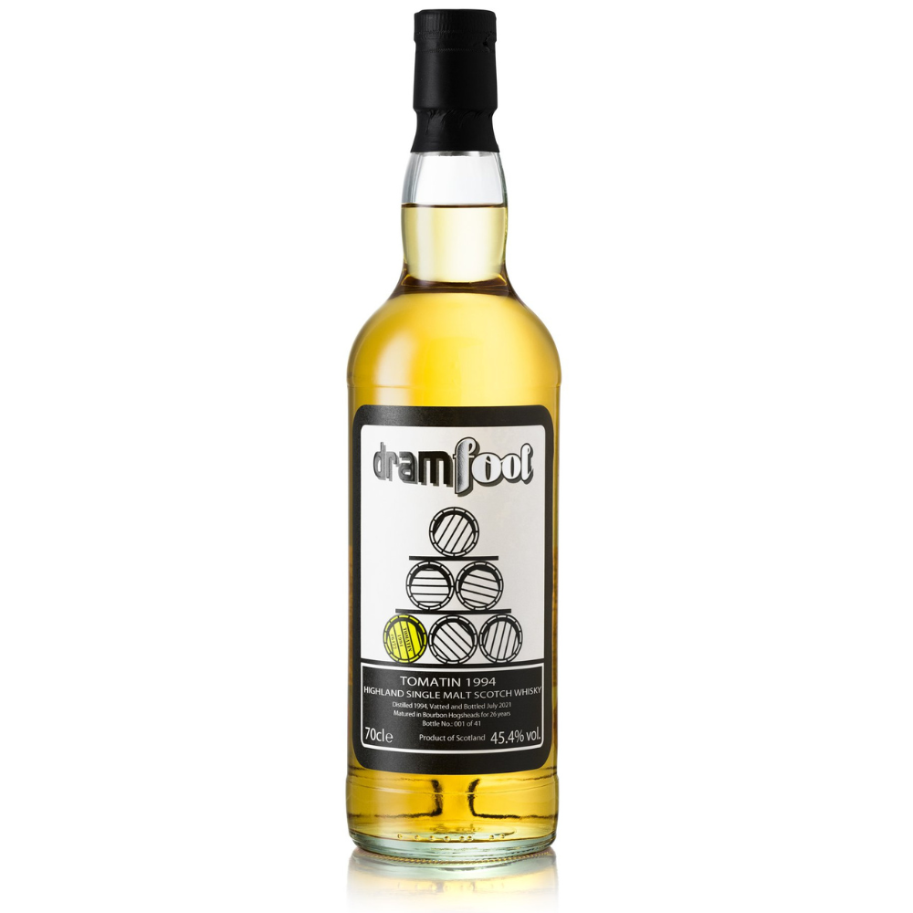 Dramfool Tomatin 26 years old 1994 cask #6422 - Whiskylander