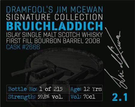 Jim McEwan Signature Collection - Bruichladdich 2.1 2008 - Whiskylander