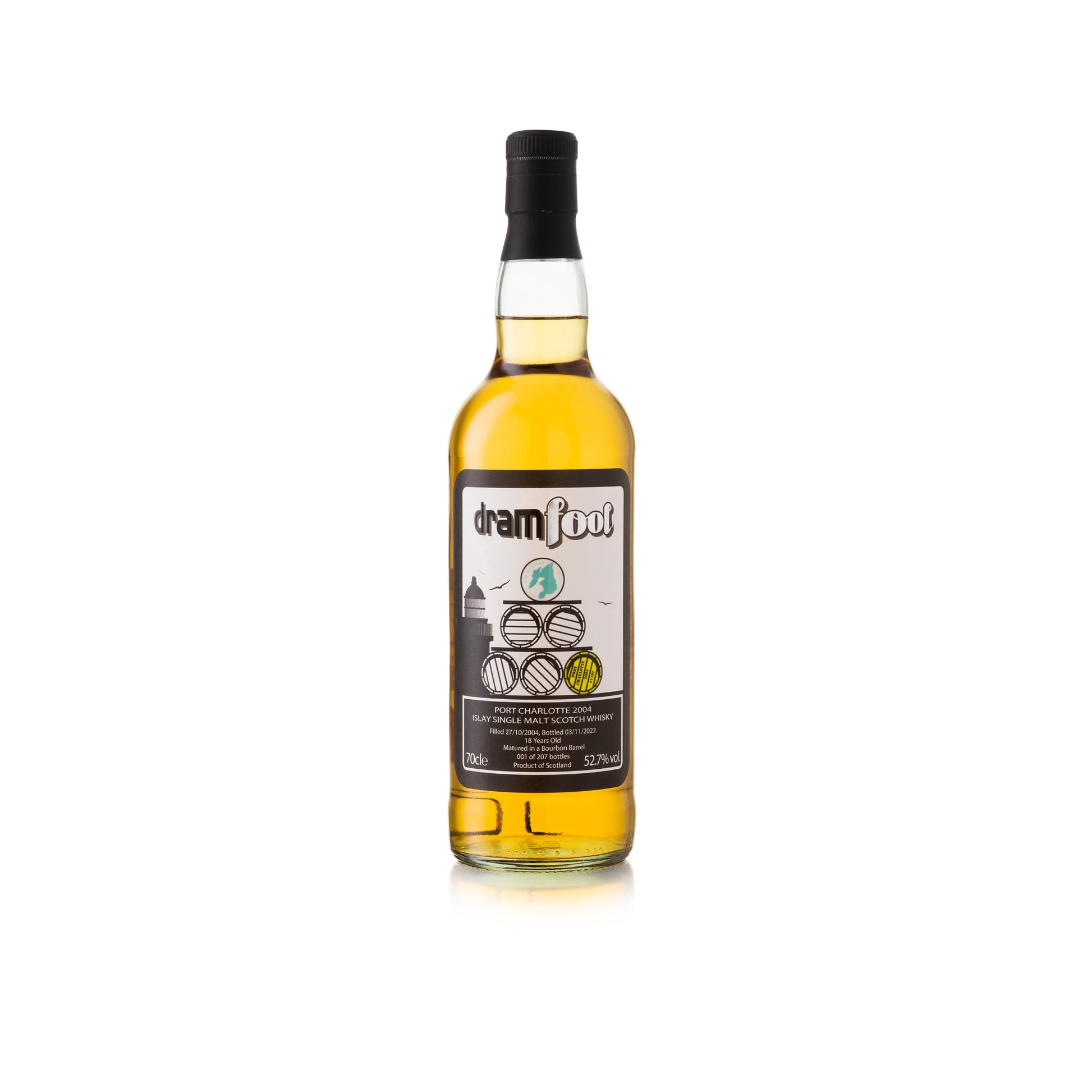 Dramfool Port Charlotte 18 ans Bourbon - Whiskylander