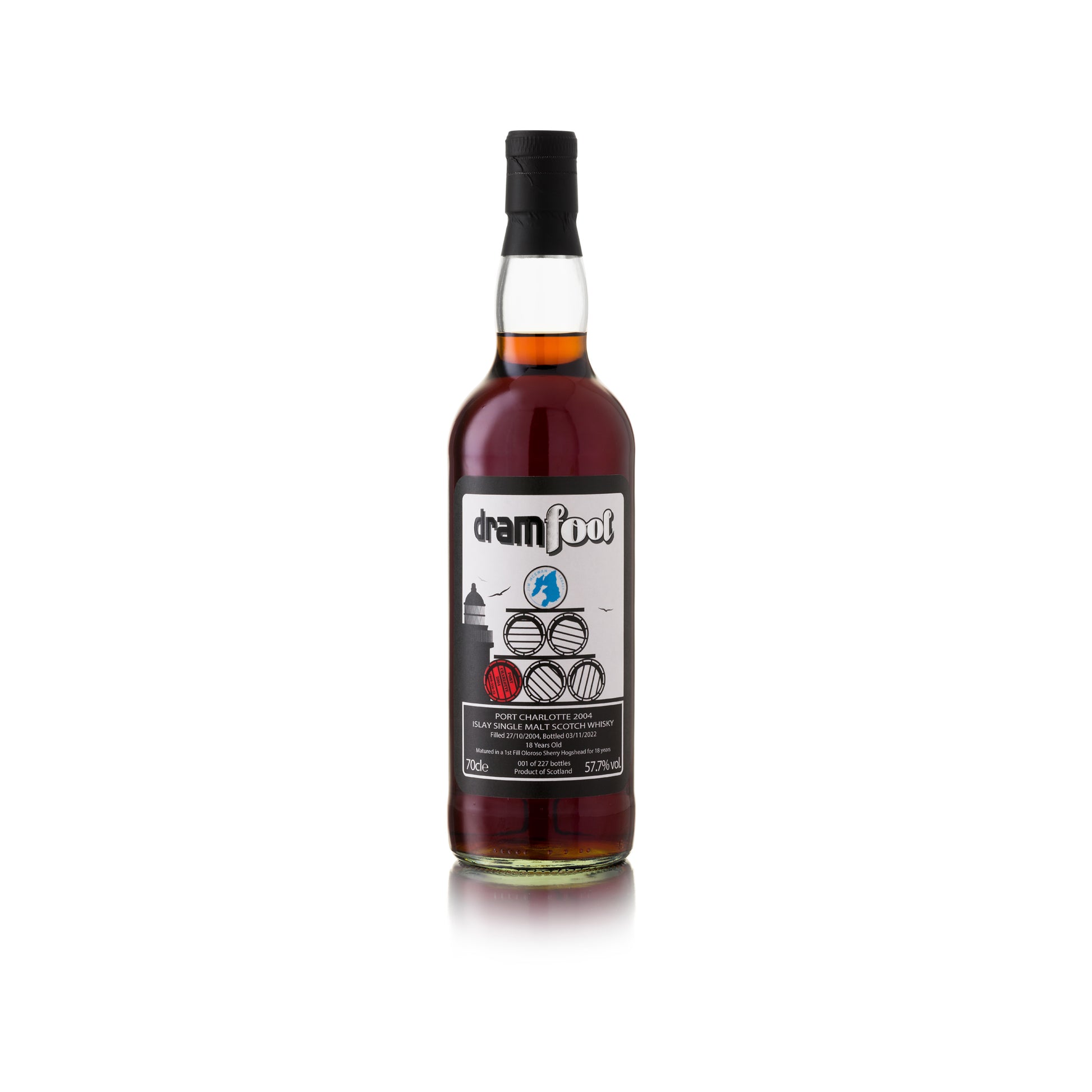 Port Charlotte 18 years old Oloroso Sherry Hogshead - Whiskylander