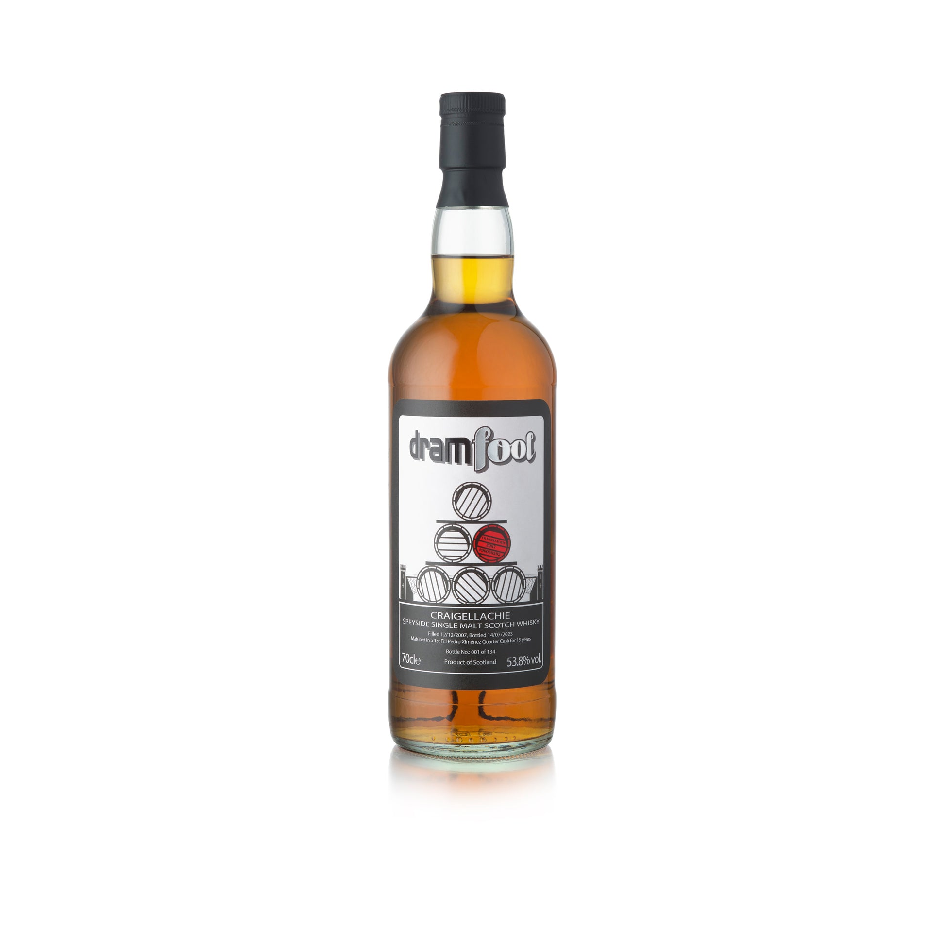 Dramfool Craigellachie 2007 15 years PX - Whiskylander