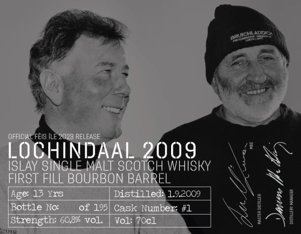 Lochindaal  2009 13 years old (Official Fèis Ìle 2023 Release Duncan MacGillivray Cask) - Whiskylander