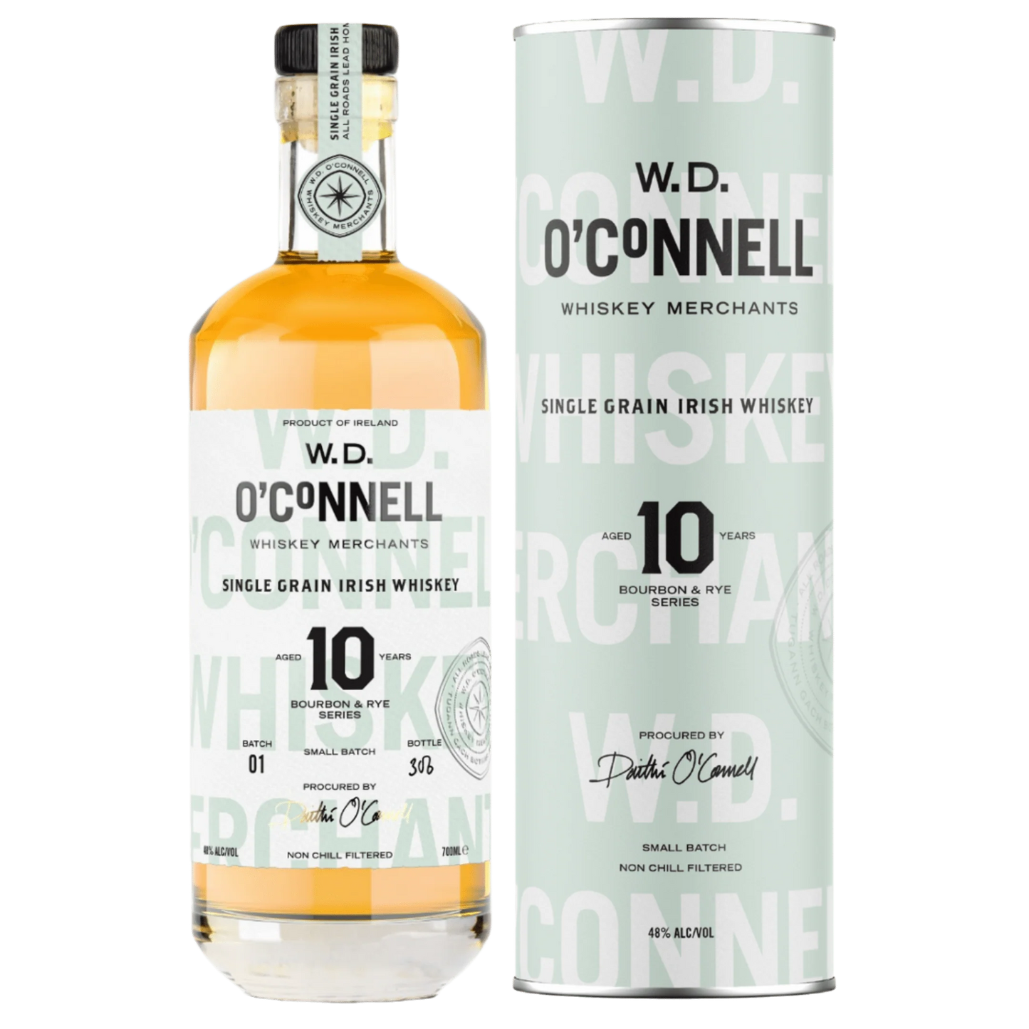 W.D. O’Connell – 10 Year Single Grain Irish Whiskey Batch 5 - Whiskylander