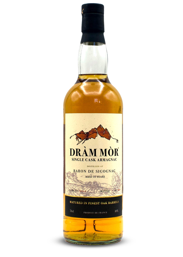 Dràm Mòr Chateau de Bordeneuve, 17 ans single cask , Armagnac - Whiskylander