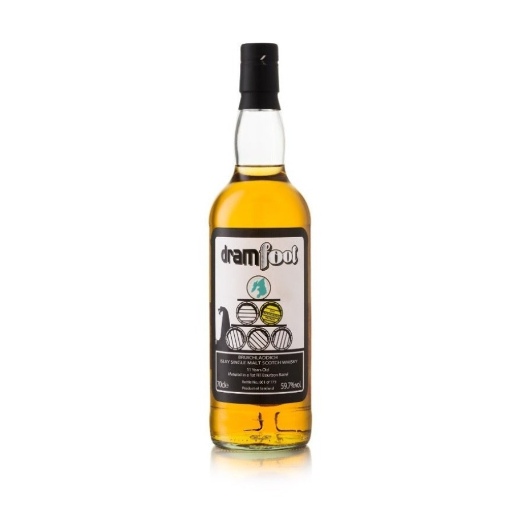 Dramfool Bruichladdich 2010  11 years old Bourbon - Whiskylander