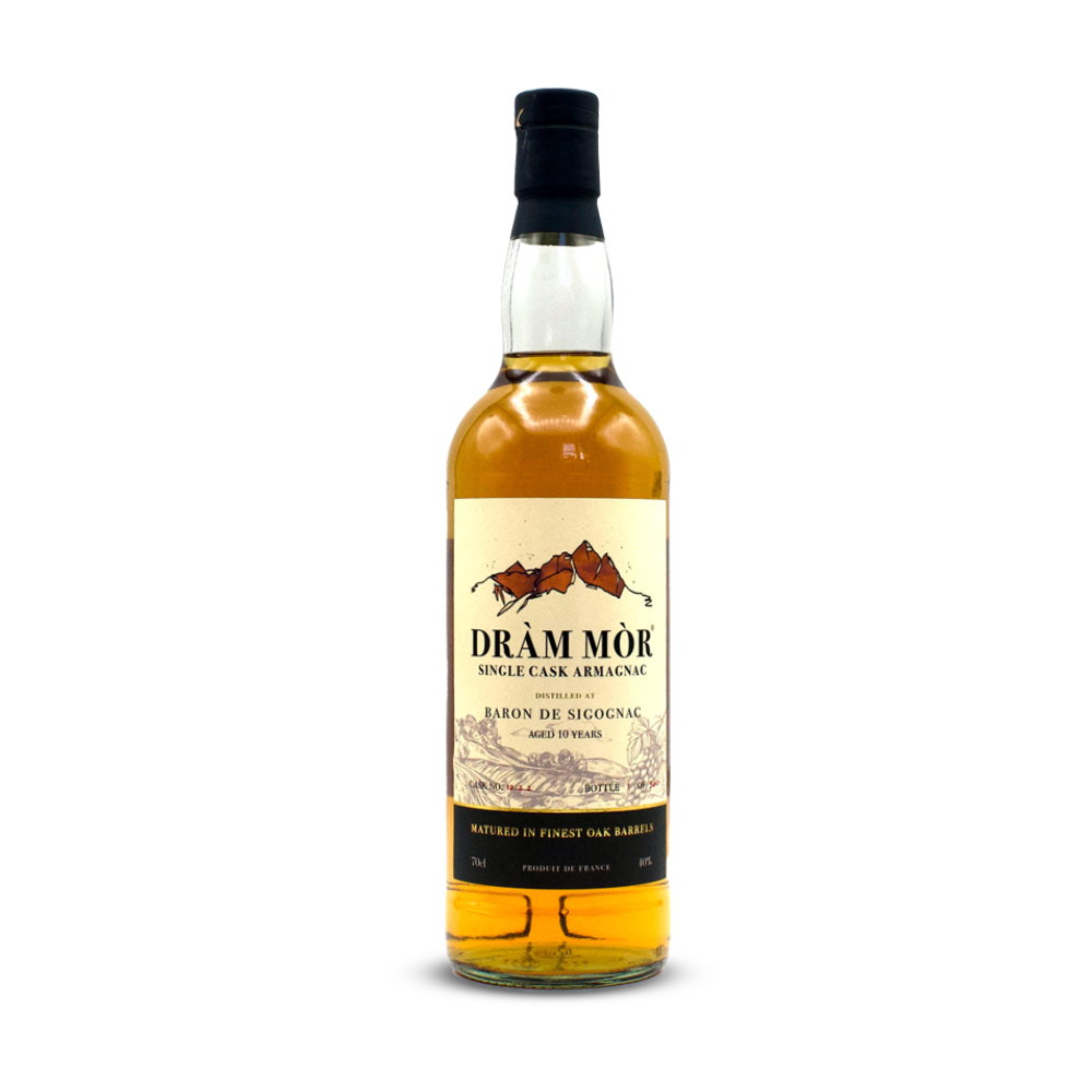 Dràm Mòr Chateau de Bordeneuve, 17 ans single cask , Armagnac - Whiskylander