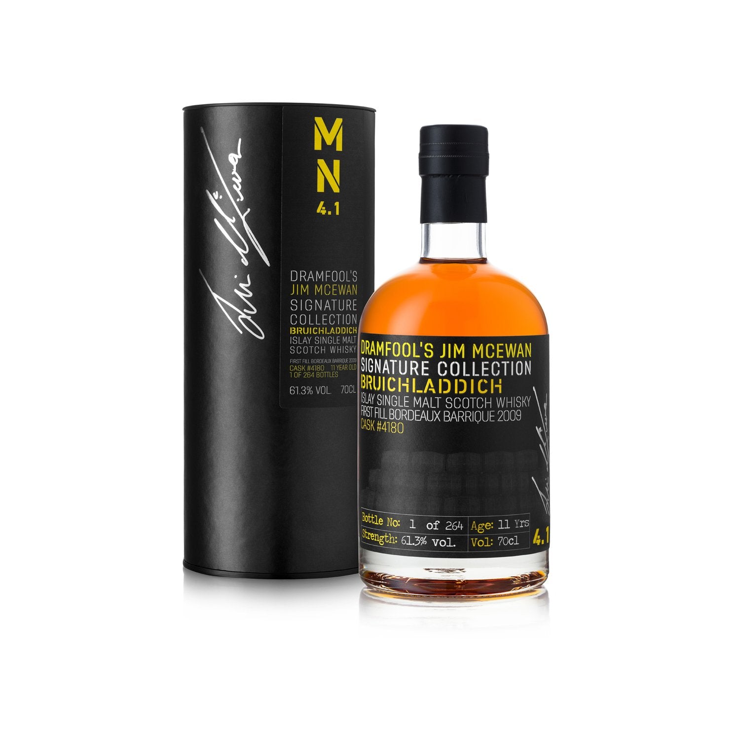 Jim McEwan Signature Collection 4.1, Bruichladdich 2009 11 years old First Fill Bordeaux barrique 2009 - Whiskylander