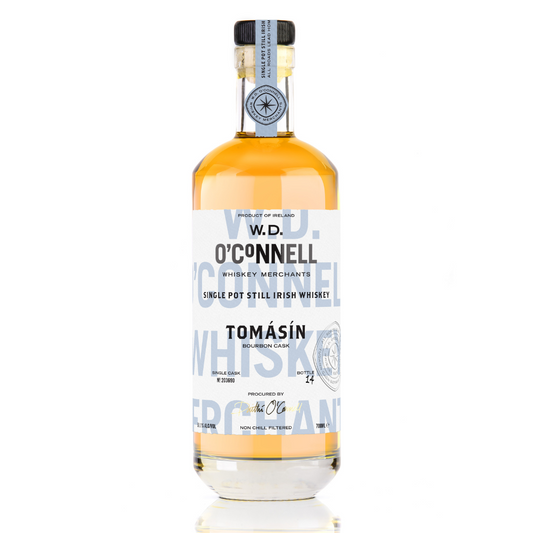 Whiskey Irlandais W.D. O'Connell Tomásín  Bourbon Cask – Single Pot Still Irish Whiskey - Whiskylander