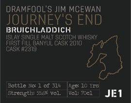 Jim McEwan Bruichladdich 2010 Journeys End Sortie 1 - Whiskylander
