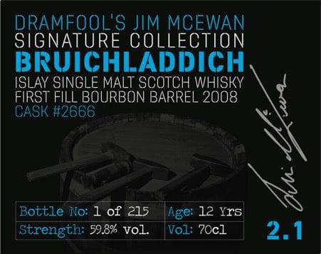 Jim McEwan Signature Collection - Bruichladdich  2.1  2008 - Whiskylander
