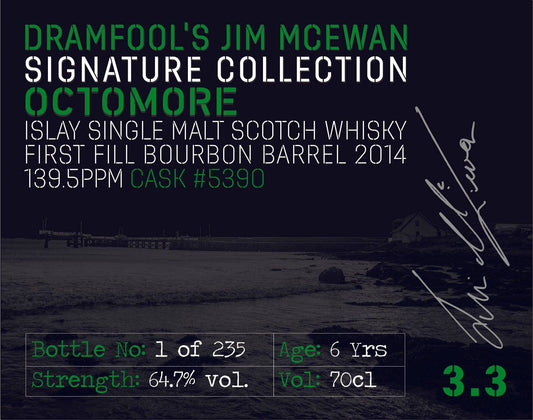 Jim McEwan Signature Collection  Octomore 3.3  2014 - Whiskylander