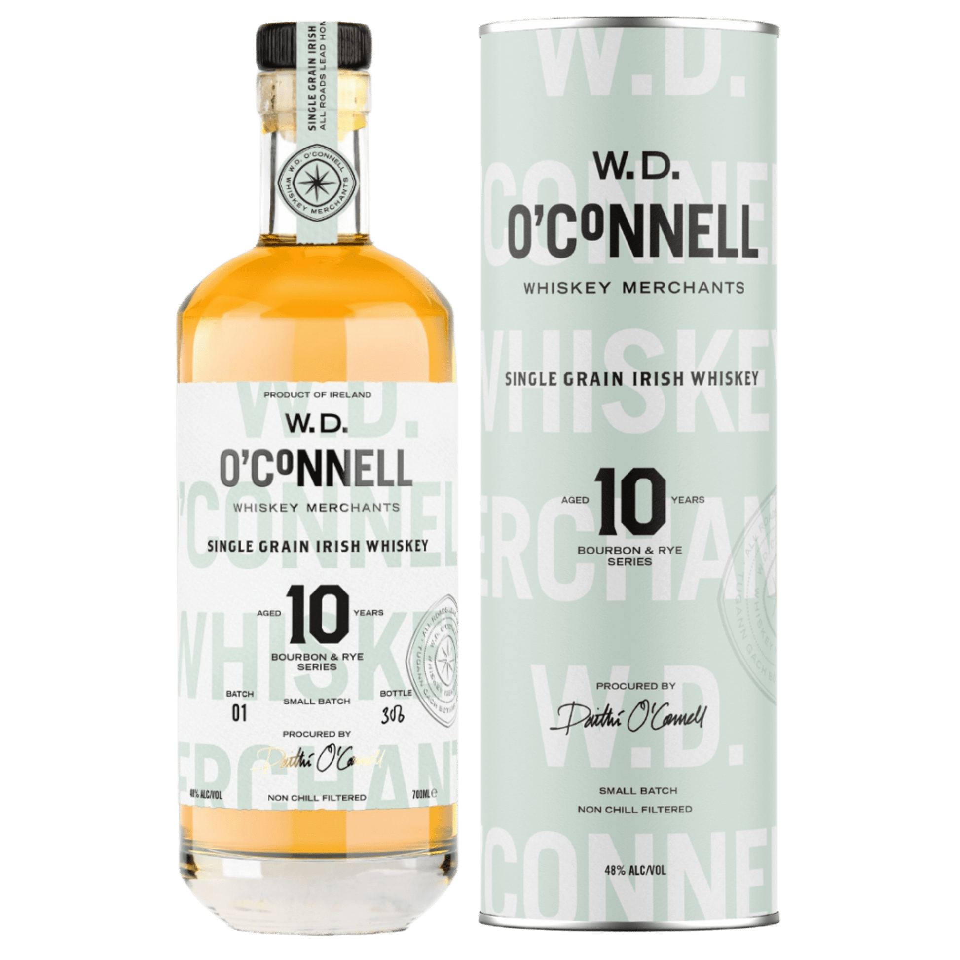W.D. O’Connell – 10 Year Single Grain Irish Whiskey Batch 4 - Whiskylander